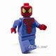  Christo Custom Lego Red Blue Spider Man Minifigure